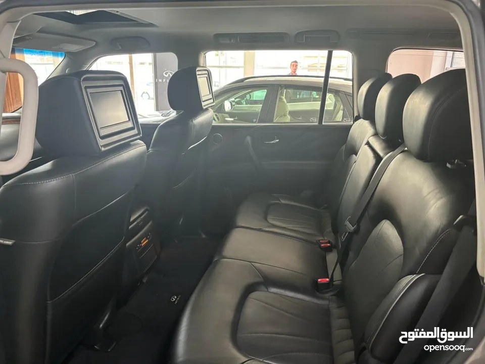 انفنتي QX80  2016 وارد وكفالة الشركه