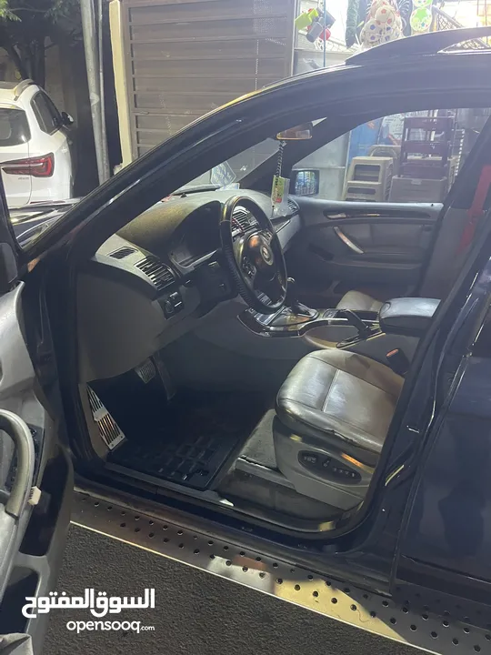 BMW X5 موديل 2001 فحص كامل ترخيص وتنازل واطي للبيع او البدل ع مرسيدس E200 موديل 2004