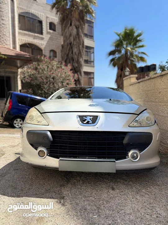 بيجو 307 لون فضي