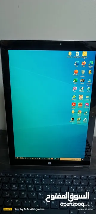 كمبيوتر لوحي Surface للبيع مستعمل نظيف
