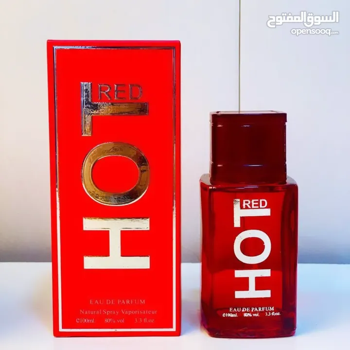 عطر هوت (سلفر ،الاحمر ، الازرق ،بربل) HOT