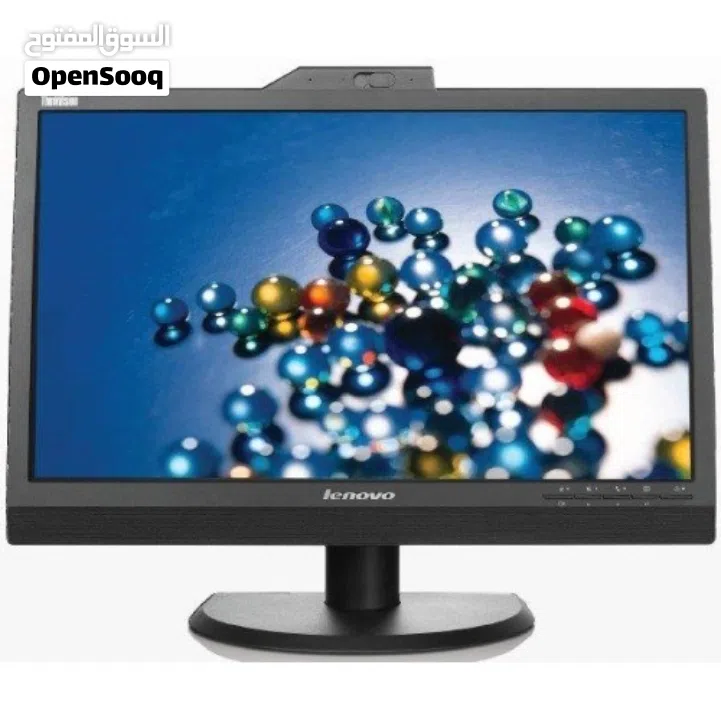 Lenovo 22" FHD IPS Wide Monitor (360* Rotatable) Inbuilt: Webcam + Speakers + Microphone