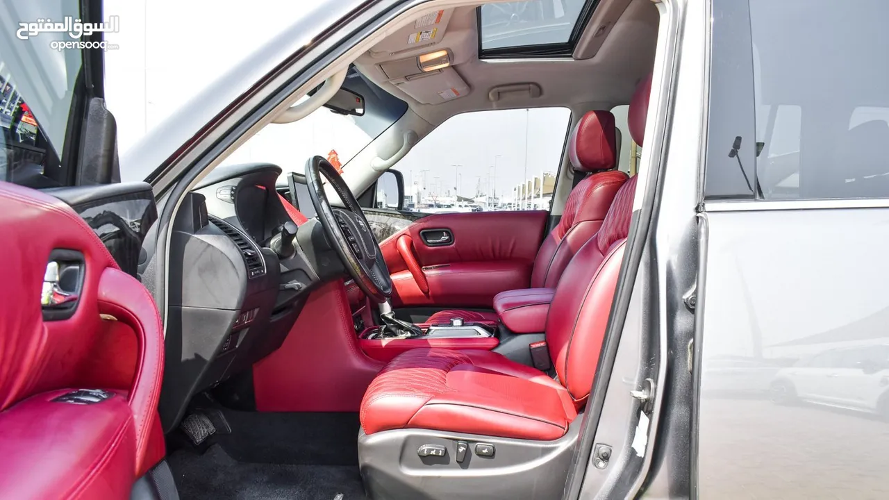Nissan Patrol Platinum 2016 BODY KIT 2023 GCC V8