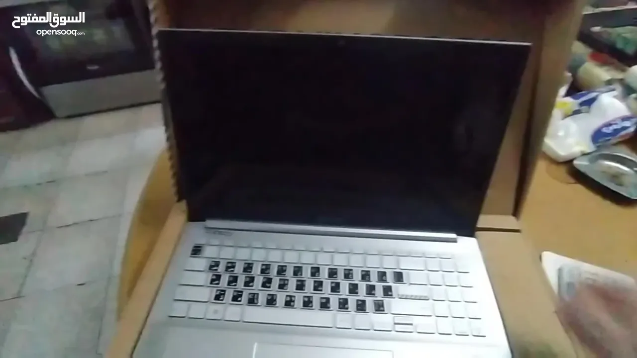 للجادين فقط لابتوب asus مستعمل خفيف للبيع