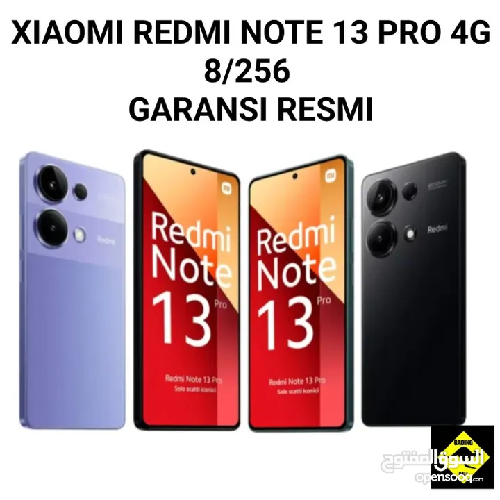 XIAOMI NOTE 13 PRO -5G- ( 512GB ) / RAM 12 NEW /// شاومي نوت 13 برو ذاكرة 512 رام 12 الجديد