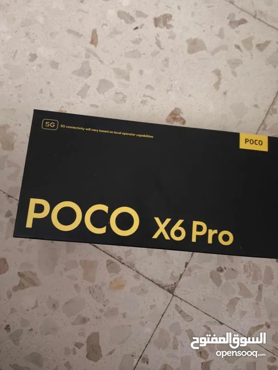 جهاز poco x6 pro نضيف جدا استخدام يومين