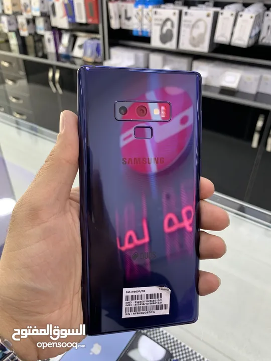 سامسونج نوت 9 مستعمل بحالة الجديد