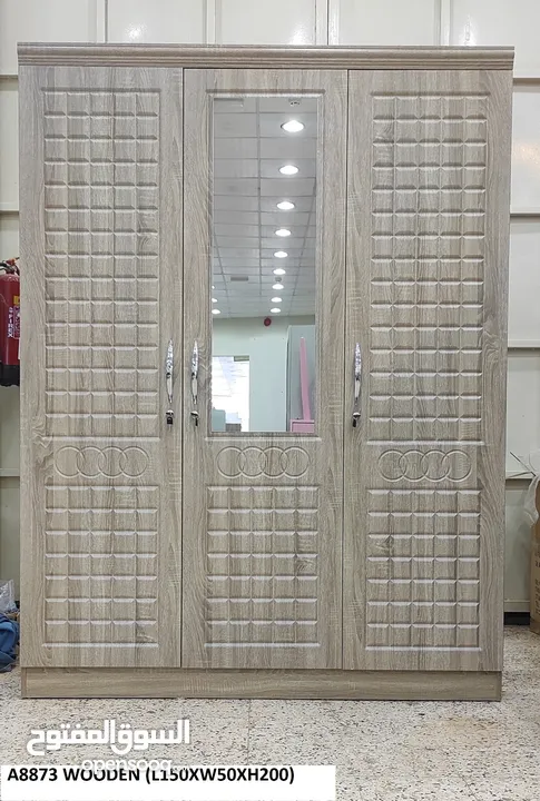 3 Door Cupboard With Shelves