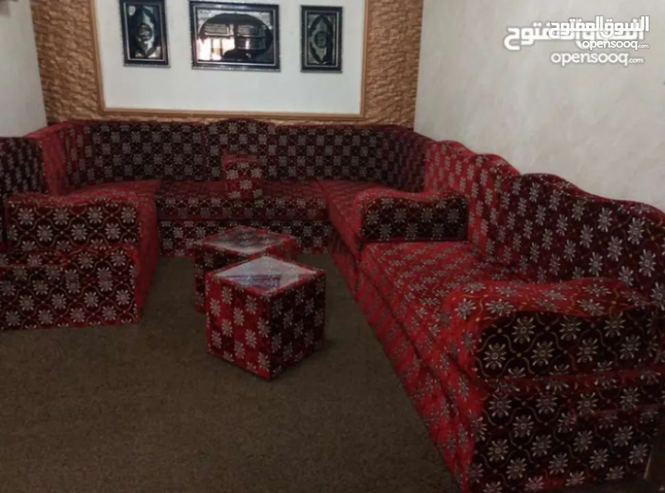 اثاث كنب حرف U جلسة عربية