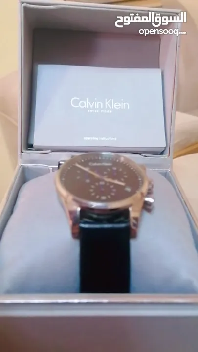 ساعة Swatch صناعة سويسري + ساعة Calvin Klein سويسري