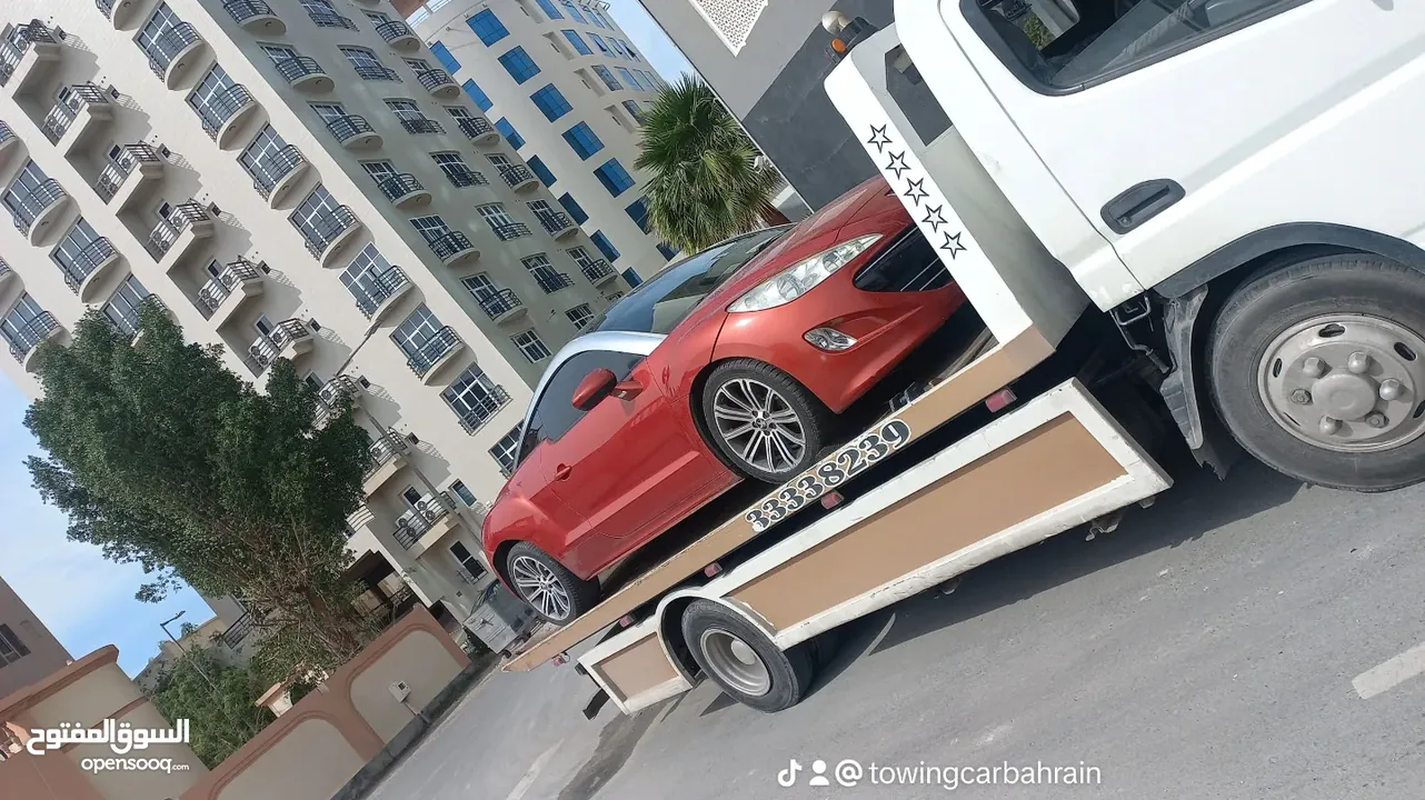 Towing car Bahrain 24 hours   سطحة البحرين 24 ساعه جميع مناطق البحرين