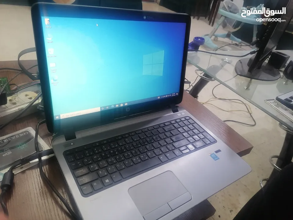 لابتوب hp probook كور اي 5 الجيل الخامس للبيع بسعر حرق 150 دينار فقط