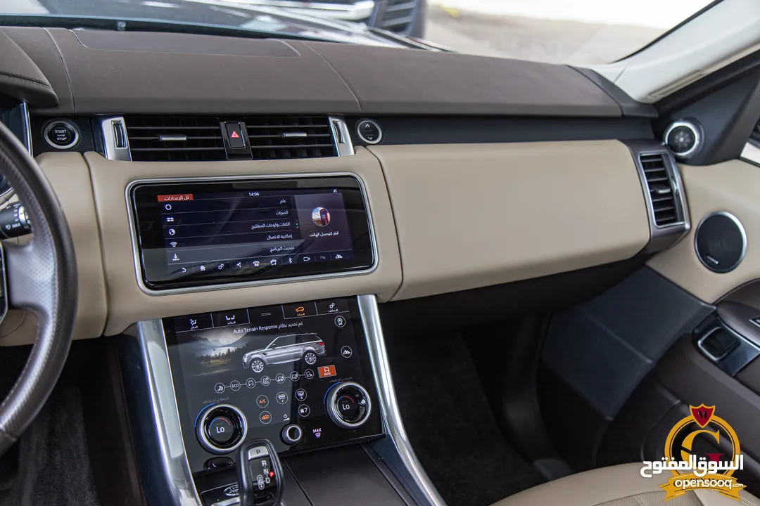 Range Rover Sport 2021 Hse Plug in hybrid  Black edition    السيارة وارد المانيا