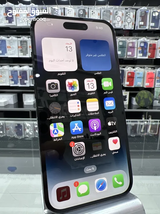 iPhone 14 Pro ( 512 GB ) ايفون 14 برو مستعمل بحالة الوكالة وارد امريكا E-Sim غير مشفر