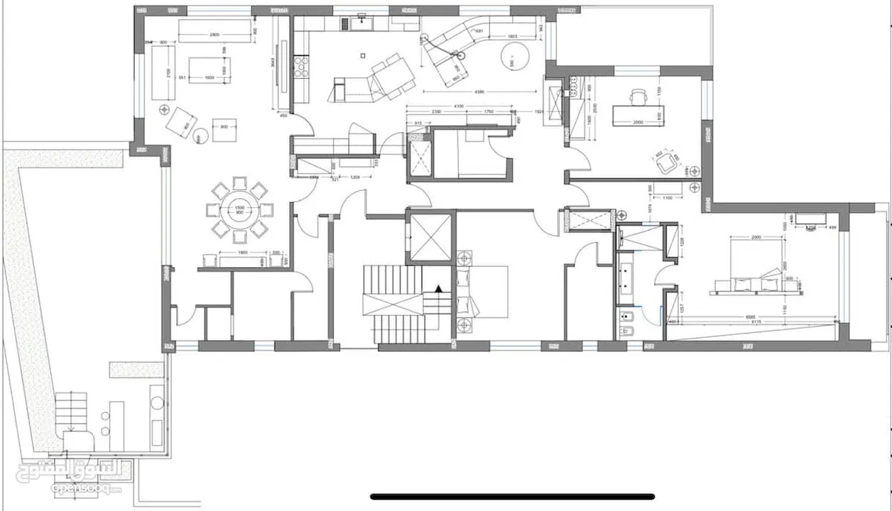 450m2 Luxury Furnished 3 bedroom semi villa with a garden & 2 Terraces infront of Al-thuheir