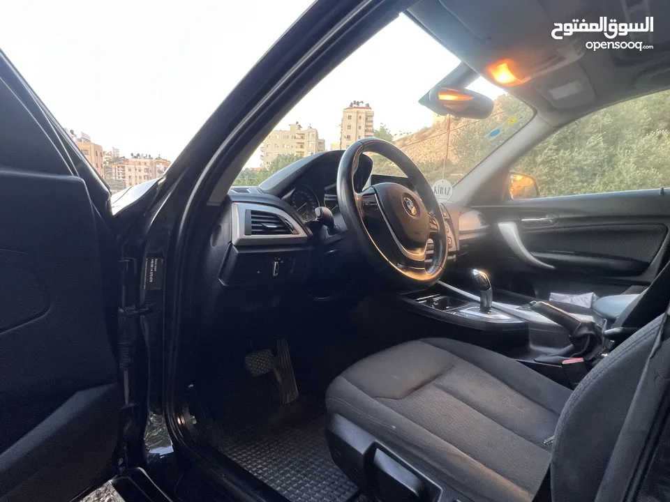 سيارة بي ام دبليو المانية من طراز BMW116i موديل 2016 \ ترخيص 2015