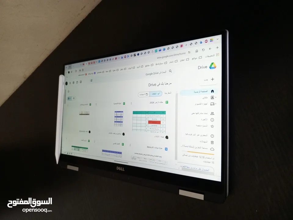 لابتوب 2in1  لمس 360 درجة مع قلم