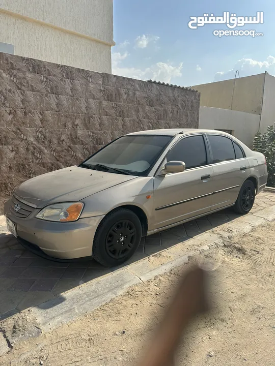 Honda civic for sale 2002  للبيع هوندا سيفك 2002 خليجي نظيف