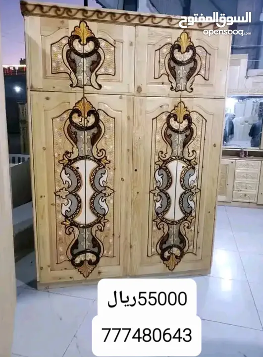 غرف نوم سويدي درجه اولي  كبتات سويدي دواليب ملابس  اسعار تخفيض