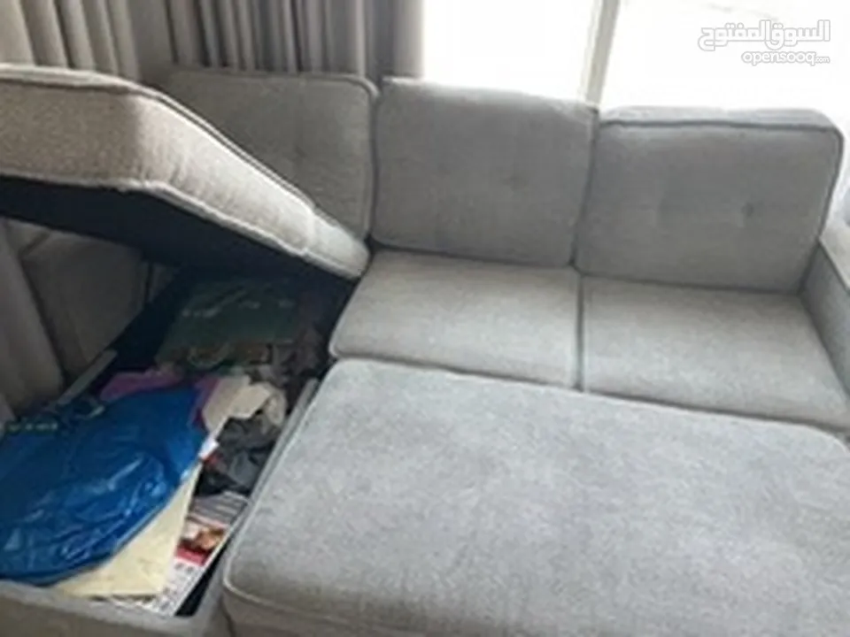 L shaped Sofa Bed