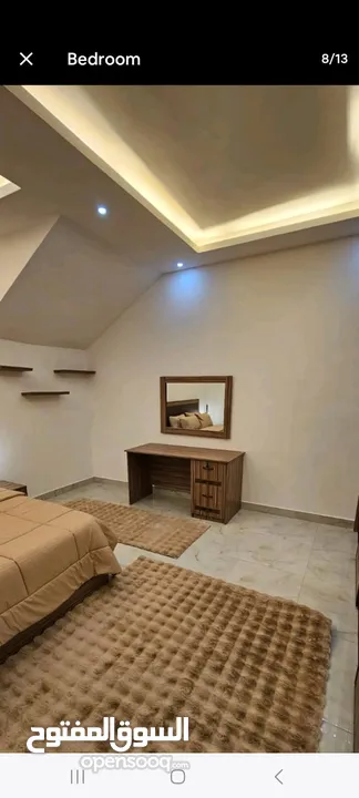 استوديو مميز عائلي في تلاع العلي لموظف او لطالب مفروش بأثات حديث