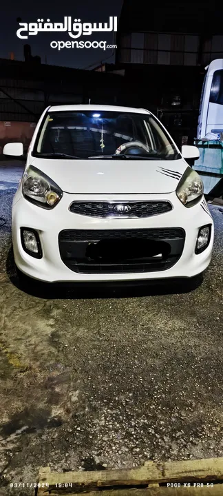 كيا مورنينج 2016 لون ابيض عاجي