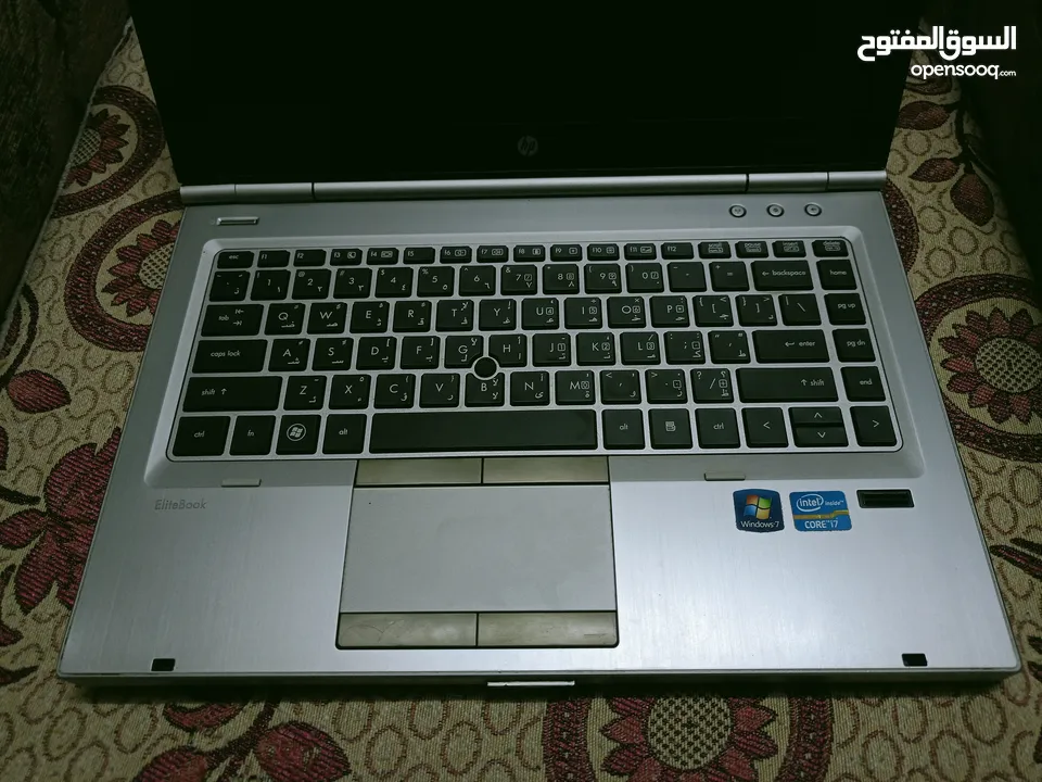 لاب توب إتش بي hp كور i7 جيل تالت 3 كارت شاشه واحد جيجا زيرو استيراد الخارج فرز اول بشاحن الأصلي..