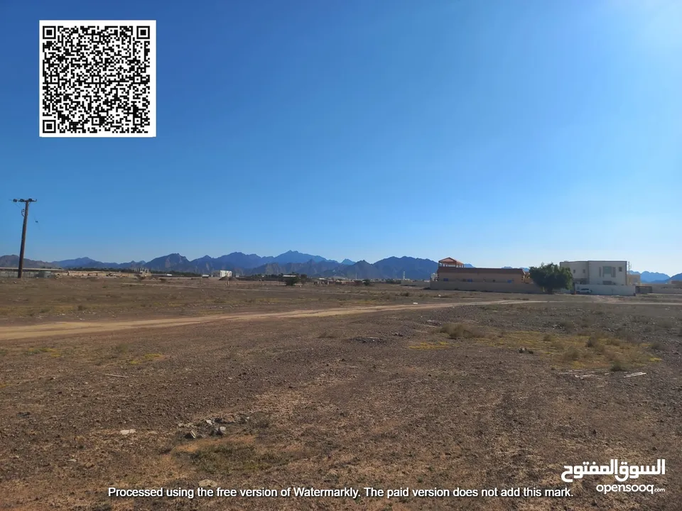 ارض للبيع بمصفوت سكنى باطلال رووعه