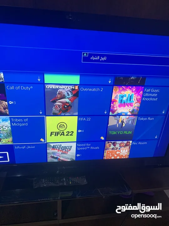 Ps4 شبه جديد مع حساب العاب فيفا وحساب فورتنايت فخم جدا فيه 100 سكن من شاابتر ون مع حساب العاب حرقققق