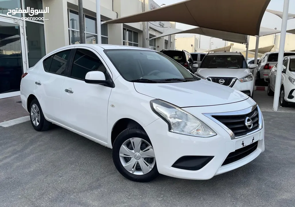 2020/ NISSAN SUNNY SV 1.5L/ GCC/ WHITE/ 1 YEAR WARRANTY