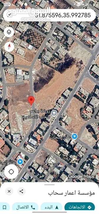 تسع دونمات في الرقيم سحاب تصلح لمشروع مدرسة