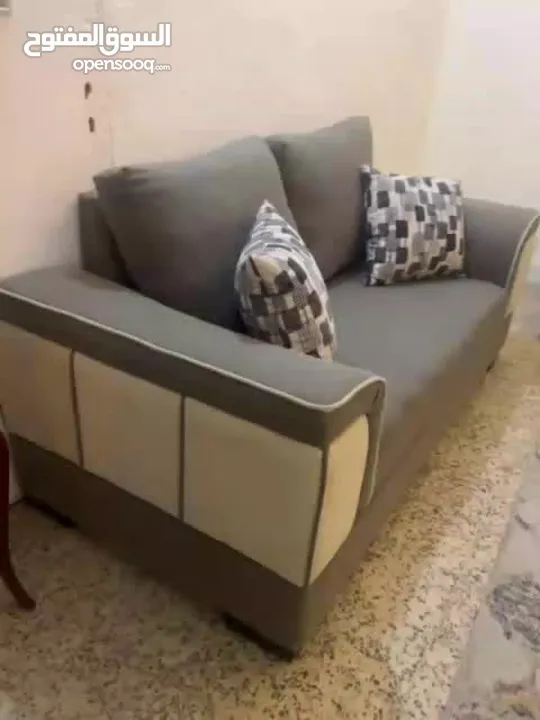 طقم كورنر ستايل أمريكي موديل راقي جداََ  تفصيل خشب سويد وأسفنج دانلوب مقاعد وظهر متحرك ، إستعمال