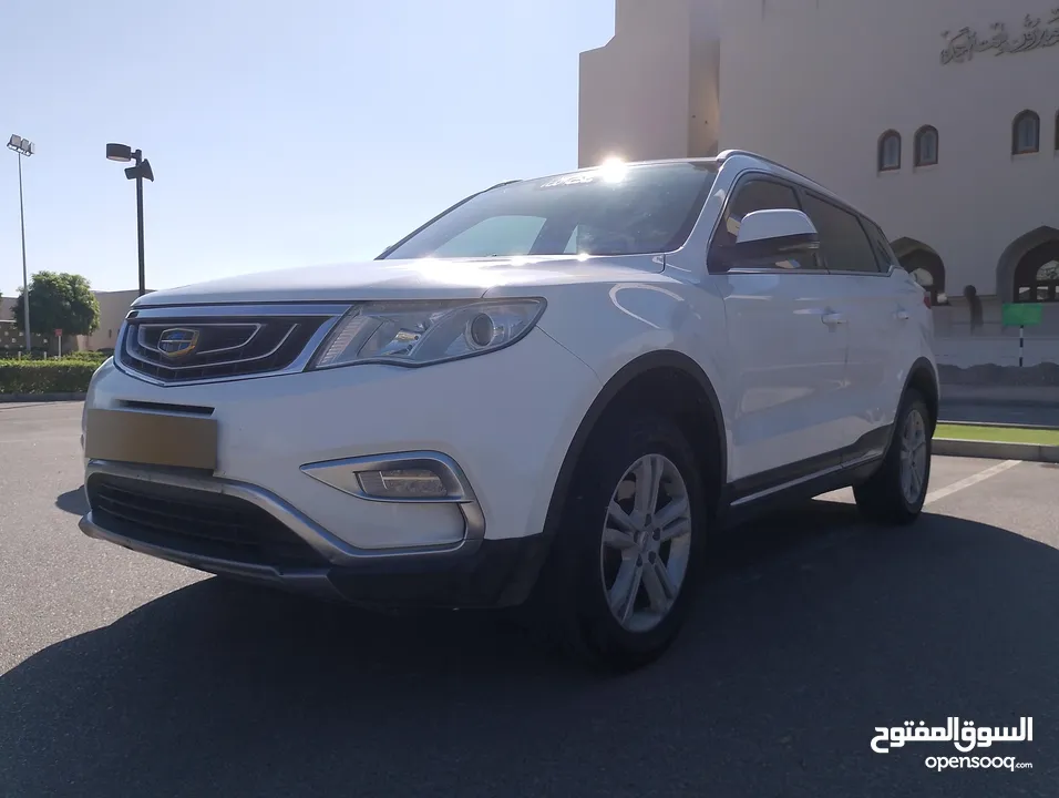 السعر قابل للتفاوض فقط بعد الفحص price negotiable after inspection on Geely x7 spor t بحاله ممتازه