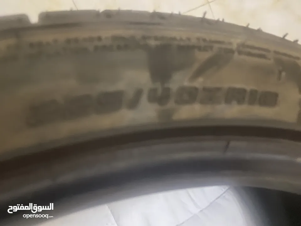 ‏ sale two Falken  tyres 255/40/r18  new year last year 2022 almost new not used for sale 700 aed