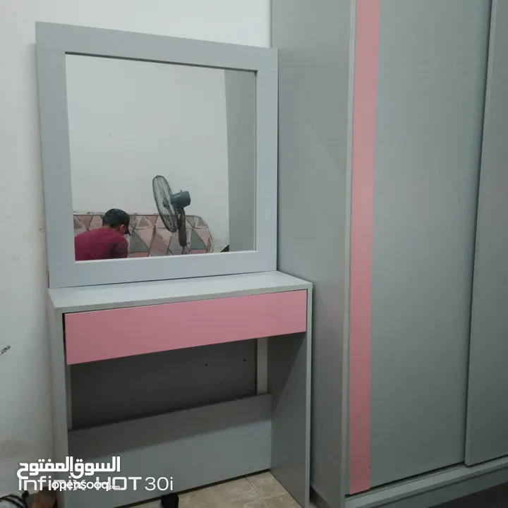 غرفه نوم شبابيه تفصيل 160 تختين