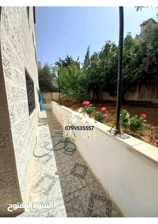 شقة للايجار في دابوق ارضي مع حديقة وترسات