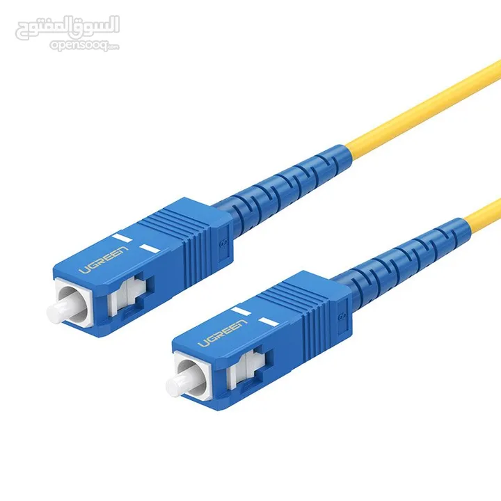 UGREEN SC-SC single-mode patchcord optical fiber- 3M سلك الياف بصرية باتشكورد 3