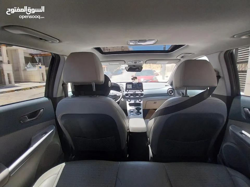 هيونداي كونا premium اعلا صنف فحص كامل بطارية كبيرة  بسعر مميز