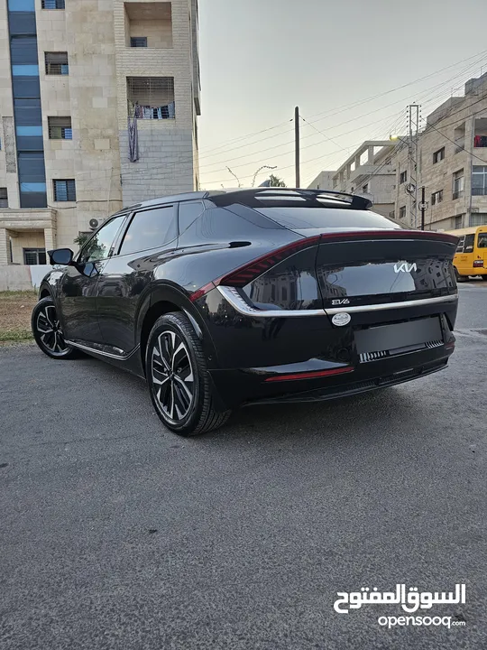 كيا ev6 كهرباء 2023   وارد اميركي ممشى قليل     جميع الاضافات اعلى صنف عدا الفتحة  موديل 2023