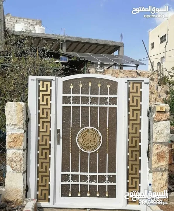 حداد متنقل  تفصيل جميع الأبواب والحمايات ولمعرشات ولصيانه العامه