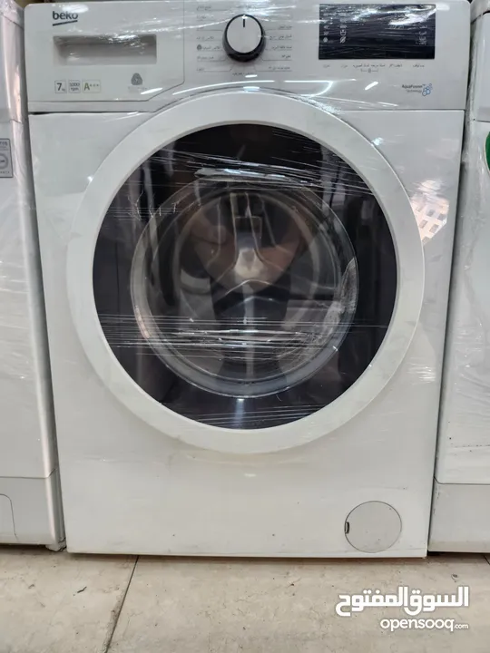 غسالة LG , direct drive 7kg / Samsung 8kg/BEKO 9kg/BEKO 7kg  مستخدم بحالة وكالة كفالة 6 شهور