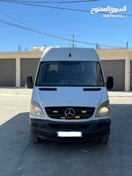باص مرسيدس 516 شصي طويل موديل 2012 جير عادي