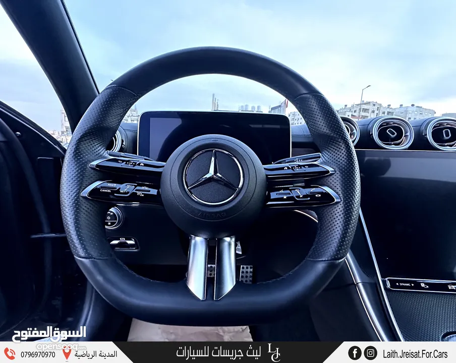 مرسيدس سي كلاس مايلد هايبرد 2022 Mercedes C300 Mild Hybrid AMG Package