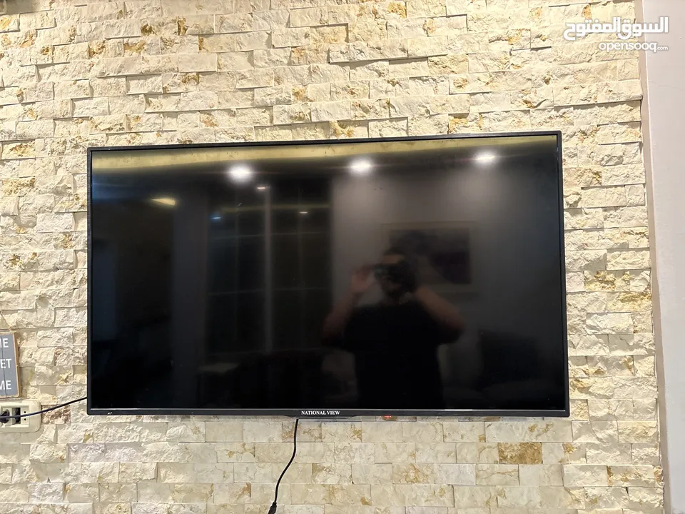 تلفزيون National view للبيع نظيف خالي من المشاكل مستعمل