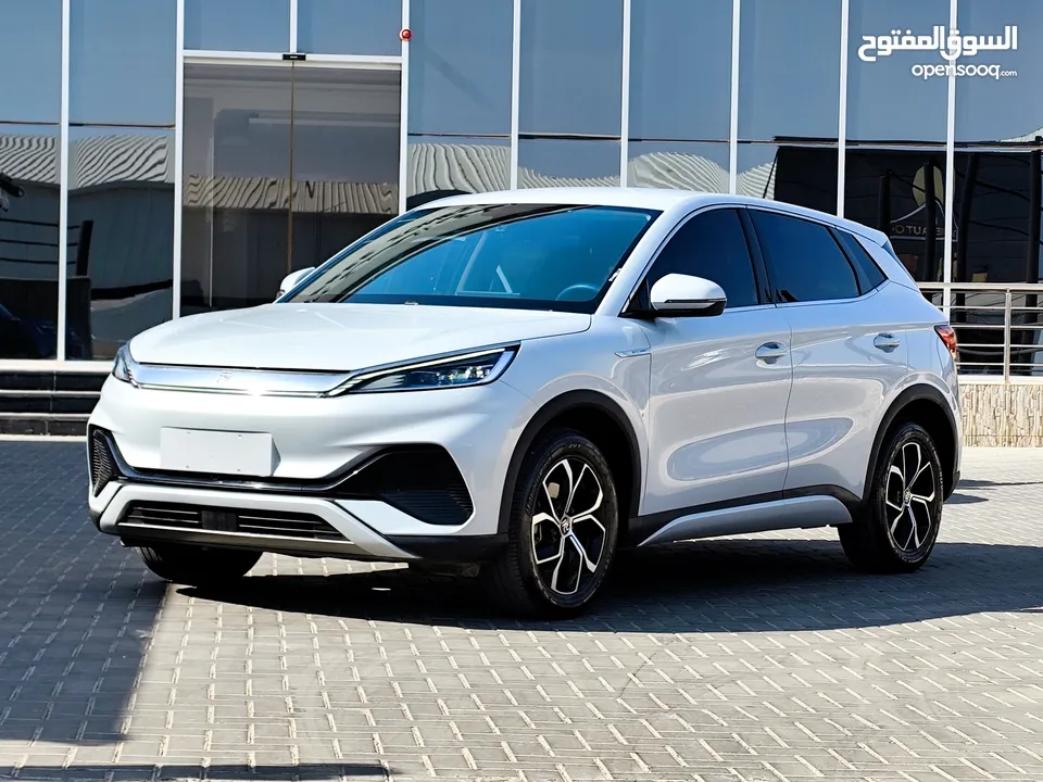 تم وصول BYD YUAN PLUS البطارية الكبيرة فحص كامل لون سلفر مميز بي واي دي يوان بلس عداد قليل