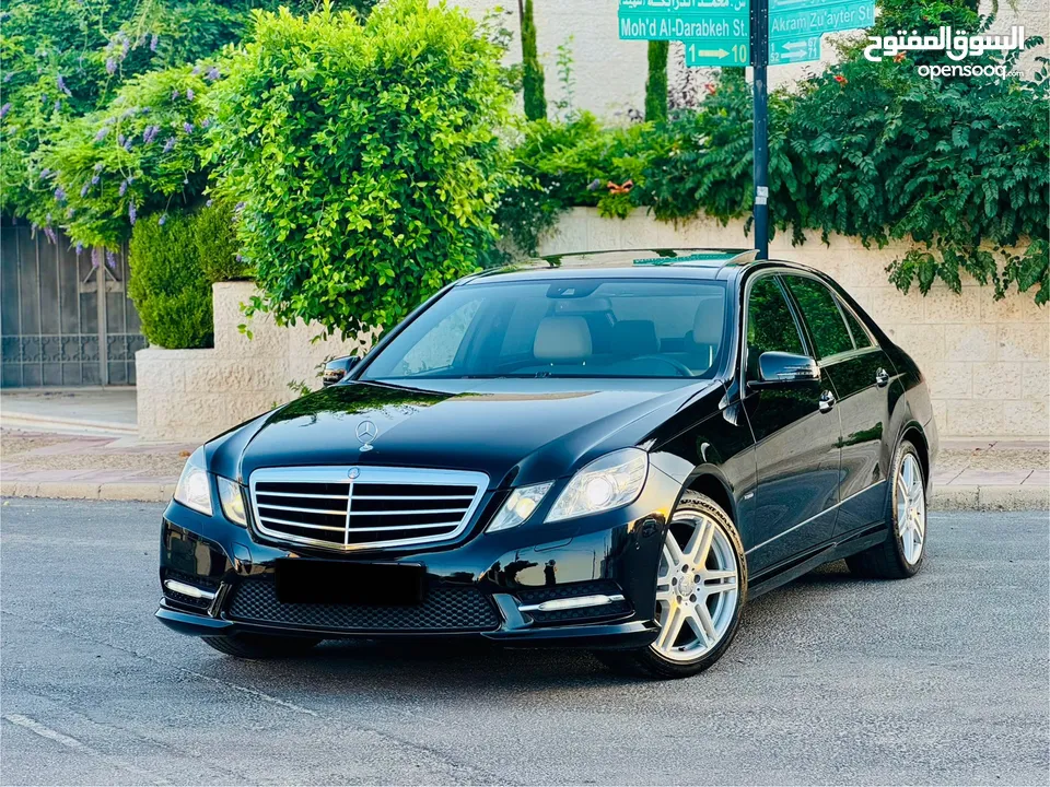 E200 AMG 2013 اقل عداد غرغوريه شبه جديده فحص كرت ابيض