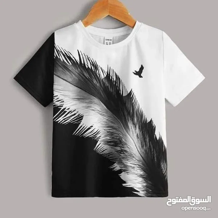 (Feather t-shirt)