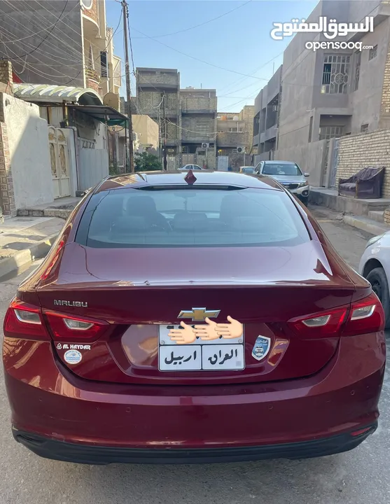 ماليبو خليجي موديل 2018 رقم اربيل  السيارة جاهزة مكاني بغداد البلديات
