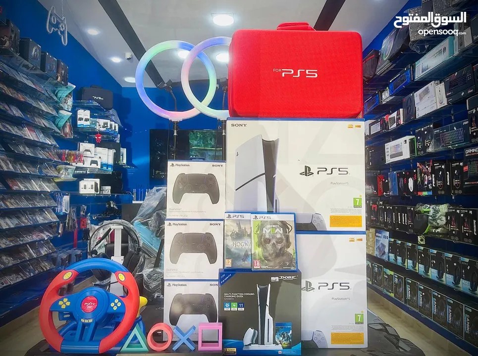 playstation and accessories بلايستيشن و جميع الاكسسوارات اي شيء متعلق  بالجيمر بتلاقي عند  Mr gamer