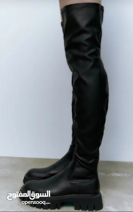 over-the-knee long boots from zara 25 kd the size is 40. Read description